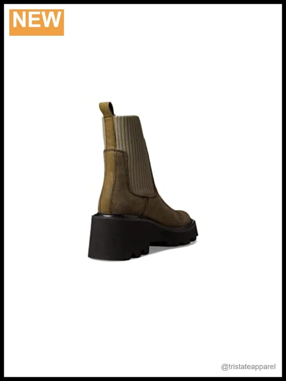 Women's Mid-Calf Snow Boots Waterproof Suede Block Heel